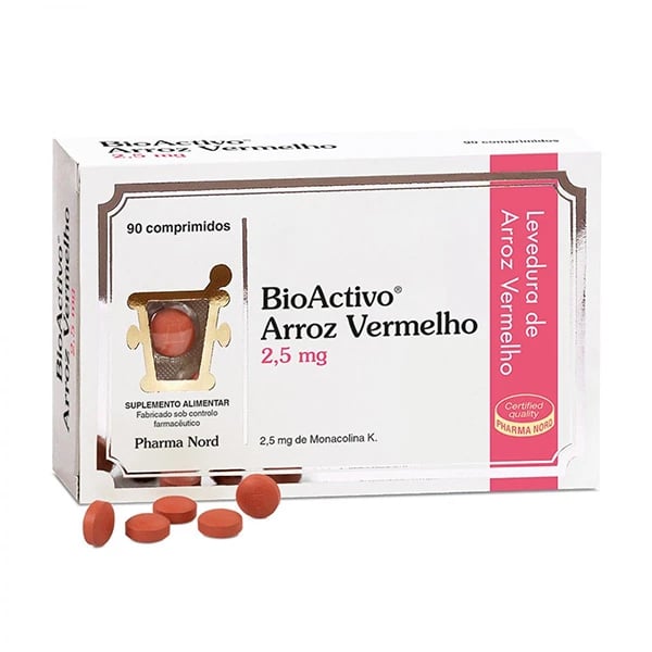 BioActivo Arroz Vermelho 2,5mg 90 Comprimidos