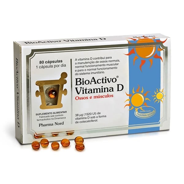 Bioactivo Vitamina D 80 cápsulas