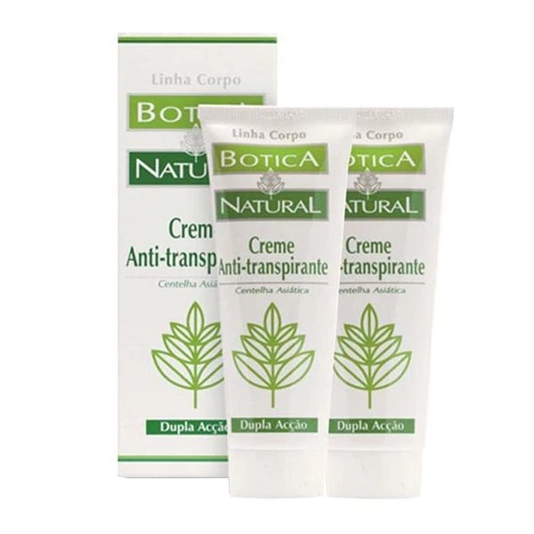 Botica Natural Duo Creme Antitranspirante 2 x 75g  Desconto de 50% na 2ª Embalagem