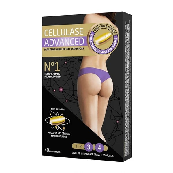 Cellulase Advanced Celulite Avancada 40 comprimidos