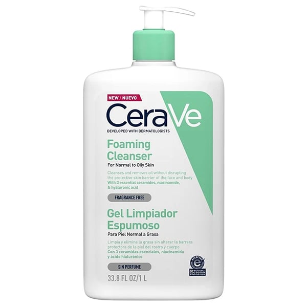 Cerave Cleanser Espuma Limpeza Facial 1000mL
