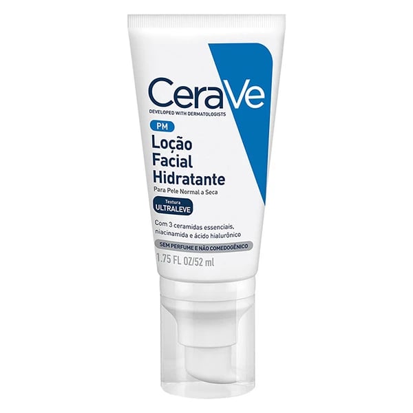 Cerave Loção Facial Pele normal a seca 52mL