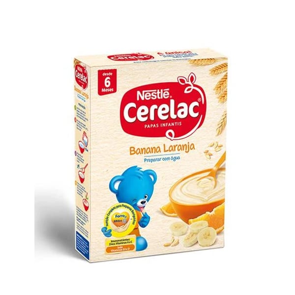 Cerelac Farinha La Banana Laranja 250 G