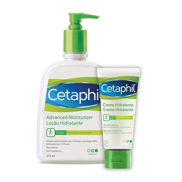 Cetaphil Loção Limpeza 473mL Oferta Creme Hidratante 85g