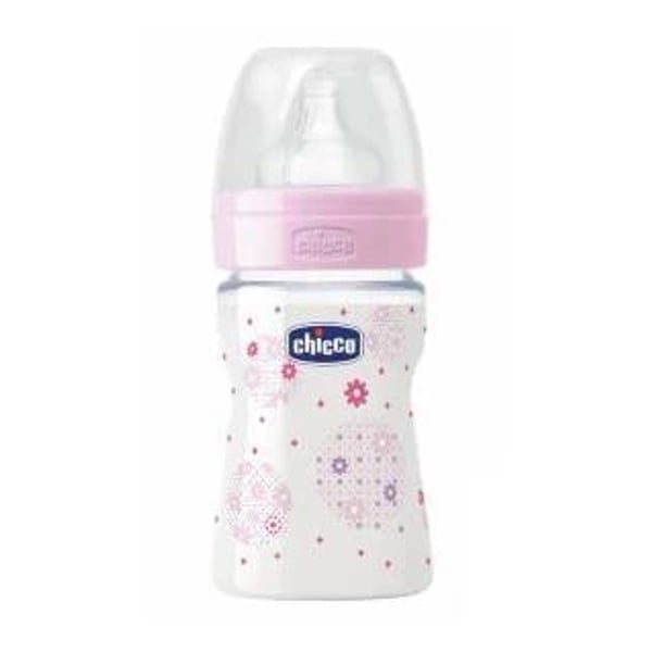 Chicco Biberão Girl Tetina Silicone 150mL