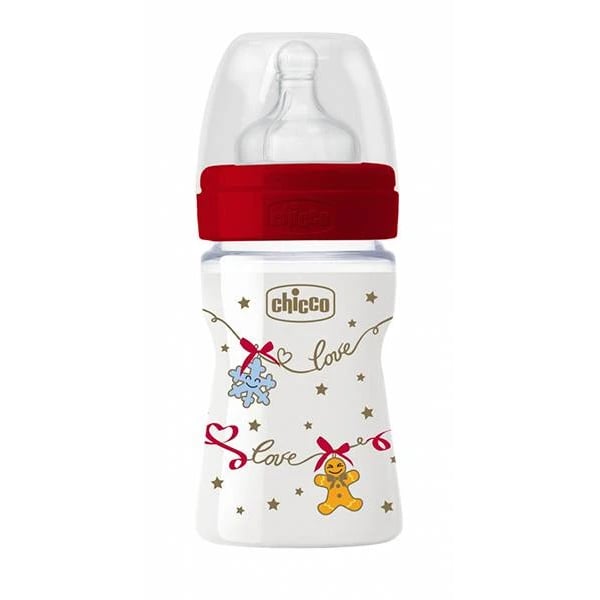 Chicco Biberão Natal Silicone 150mL