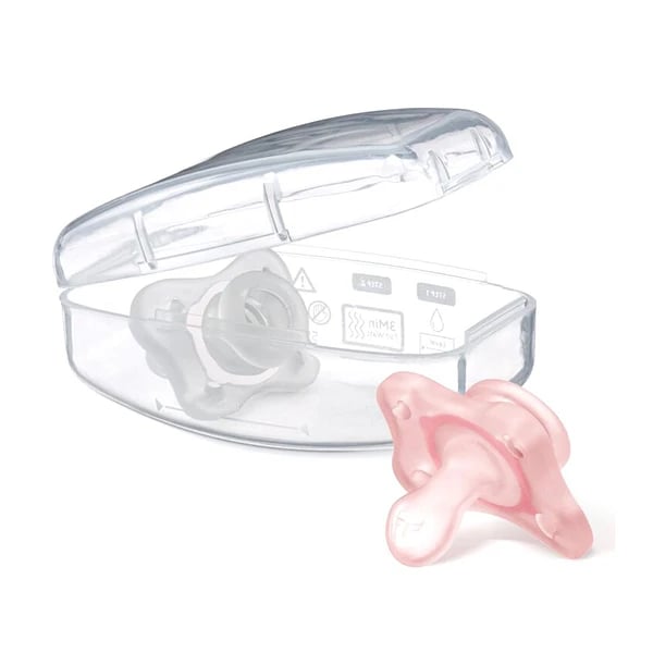 Chicco Chupeta Mini Soft Silicone Rosa 0-2m 2 unidades