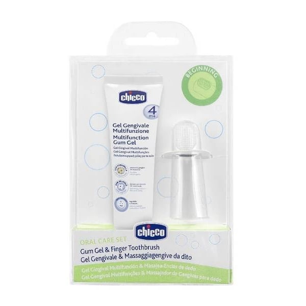 Chicco Kit Gel Gengival 4m+