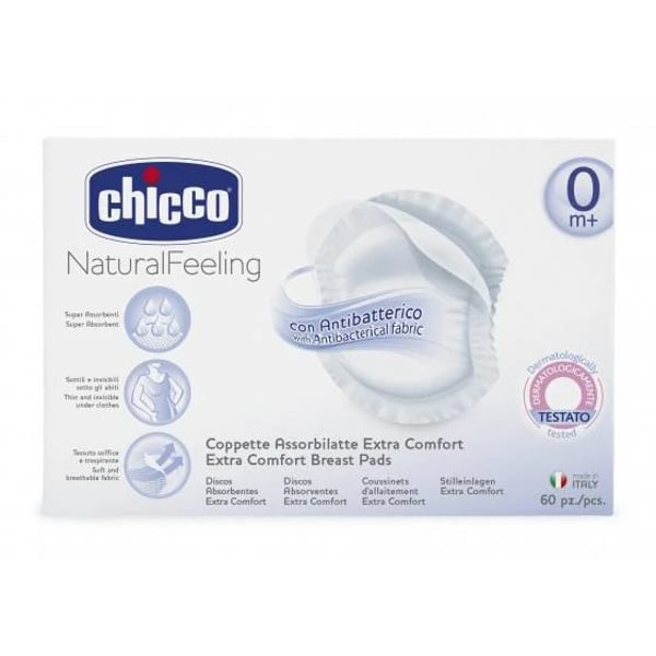 Chicco Mama Disco Absorvente Anti-Bacteriano X60