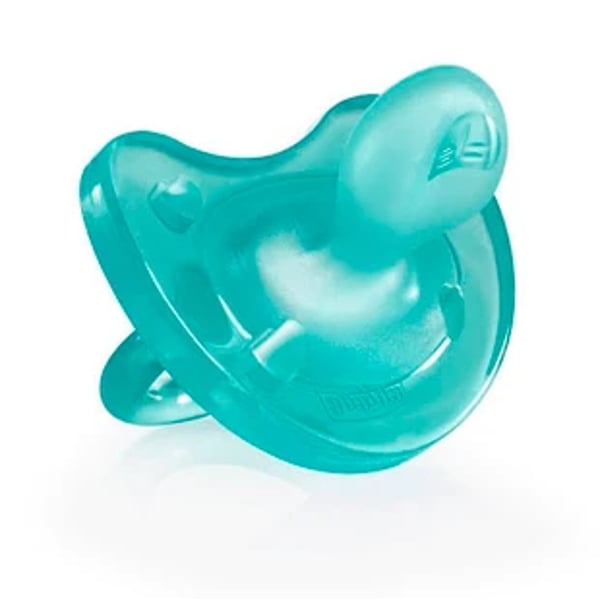 Chicco Chupeta Physio Soft Silicone Azul 12m+
