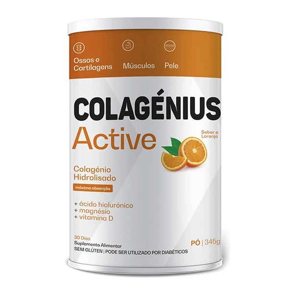 Colagenius Active Laranja Pó 345g