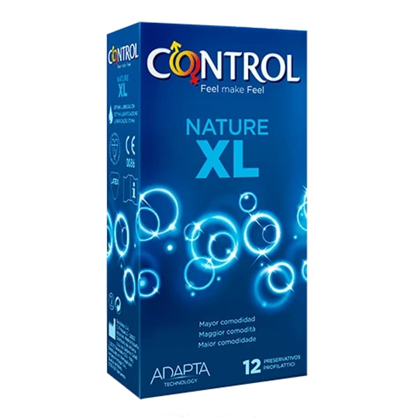 Control Preservativos Nature XL 12 unidades