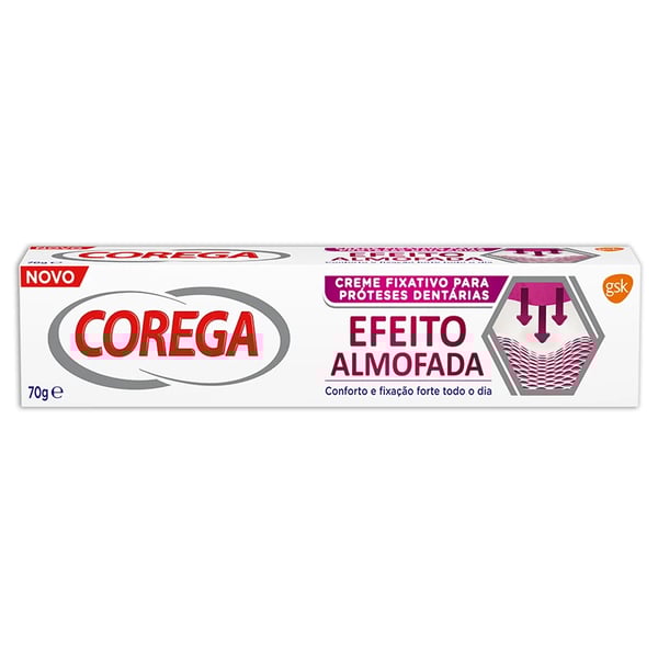 Corega Creme Fixativo Protese Efeito Almofada 70g