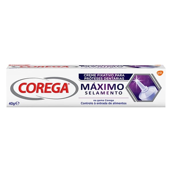 Corega Creme Fixativo Protese Maximo Selamento 70g