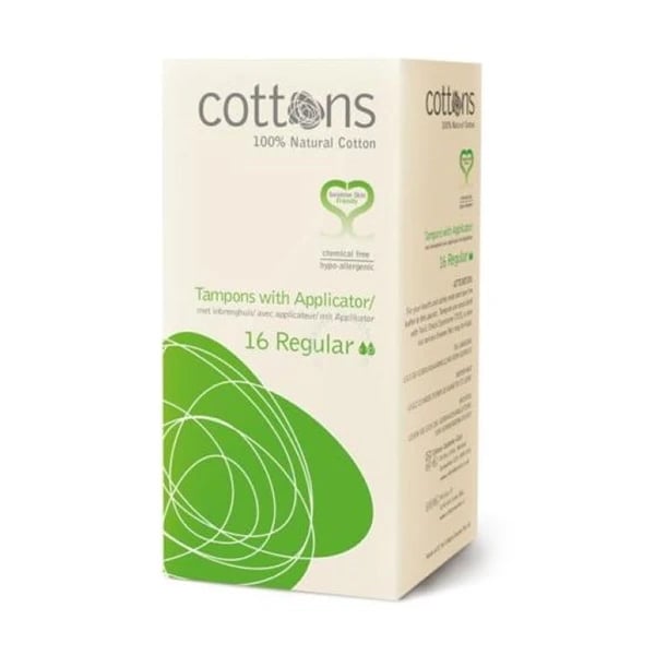 Cottons Tampao C/Aplicador Regular X16