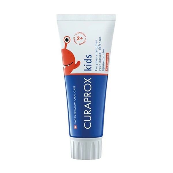 Curaprox Kids Pasta Dentes Morango 60mL +2 anos 