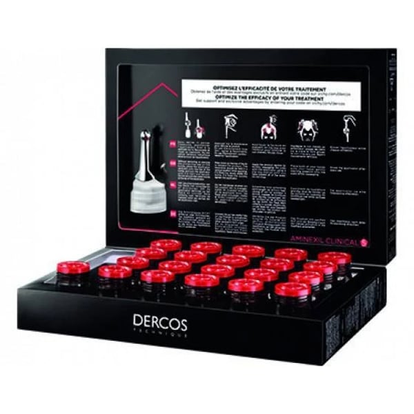 Dercos Ampolas Aminexil Clinical Homem x42 Promo 33% Grátis