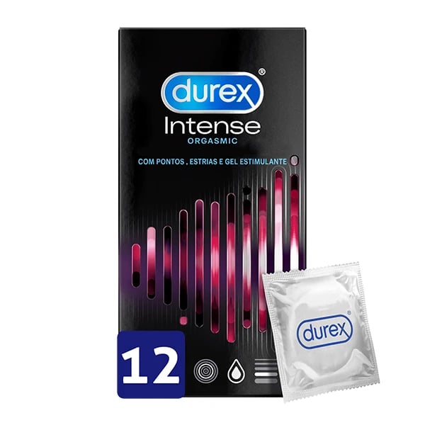 Durex Intense Orgasmic Preservativo 12 unidades