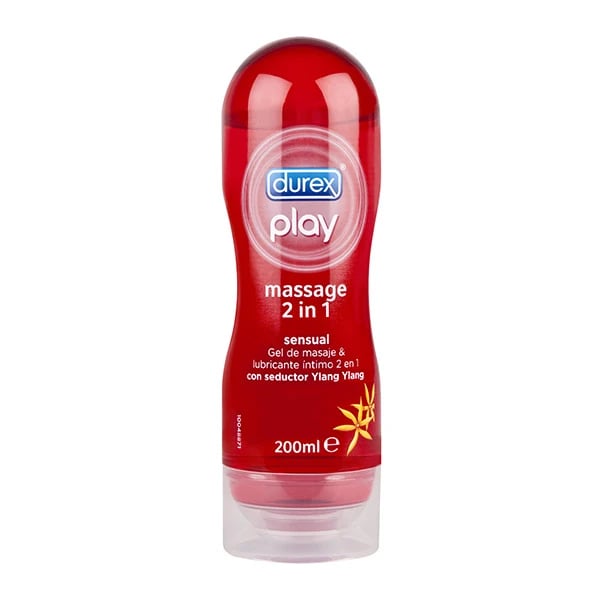 Durex Play Gel Massagem Sensual Ylang-Ylang 2em1 200mL