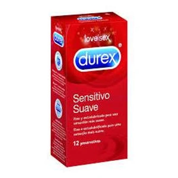 Durex Sensitivo Suave Preservativo 12 unidades