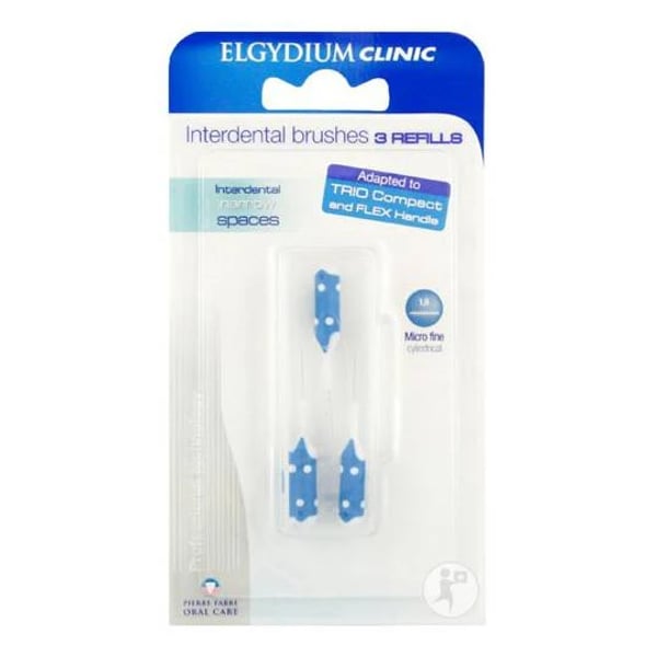 Elgydium Clinic Escovil Recarg Azul 3