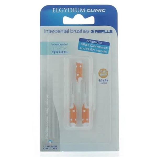 Elgydium Clinic Escovil Recarg Laranj