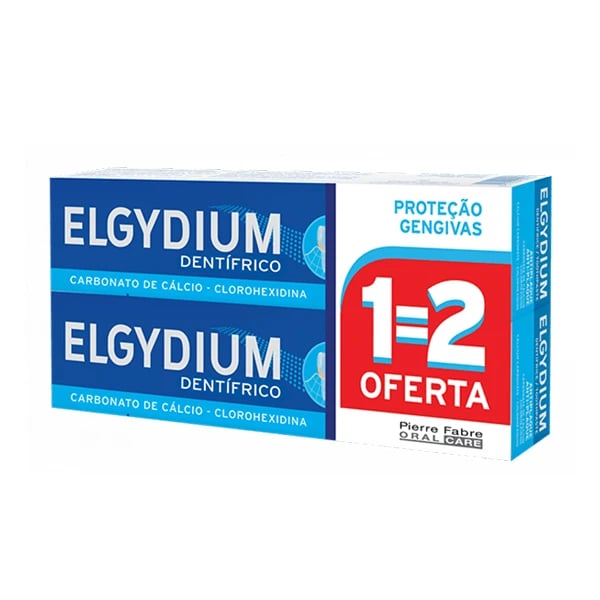 Elgydium Duo Pasta Dentes Gengivas 2x75mL 1=2