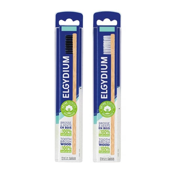 Elgydium Escova Dentes Wood Media