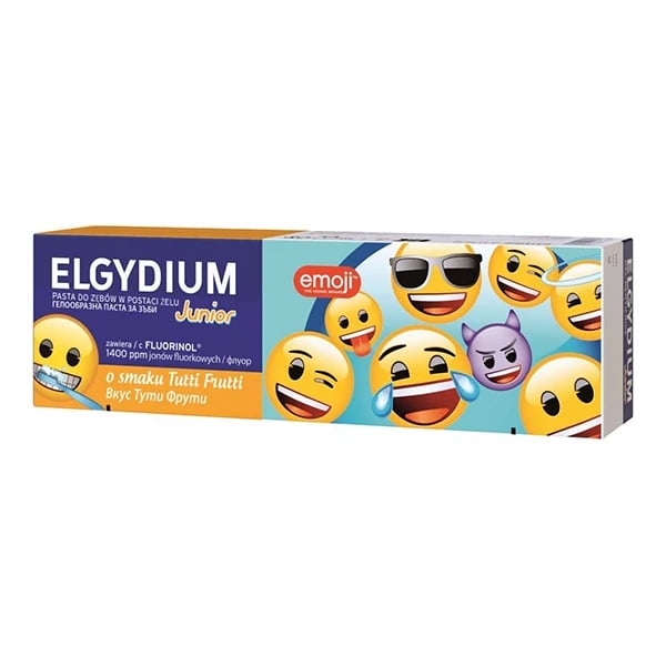 Elgydium Junior Gel Dentes Tutti-Frutti Emoji 50mL