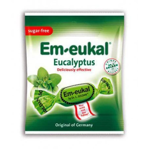 Em-Eukal Eucalipto Rebuçados S/Açucar Tosse 50g 