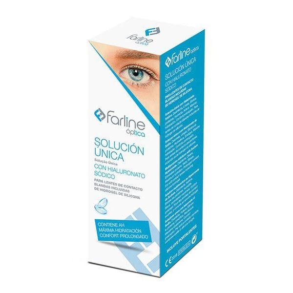 Farline Optica Solução Unica Lentes Contacto 100mL