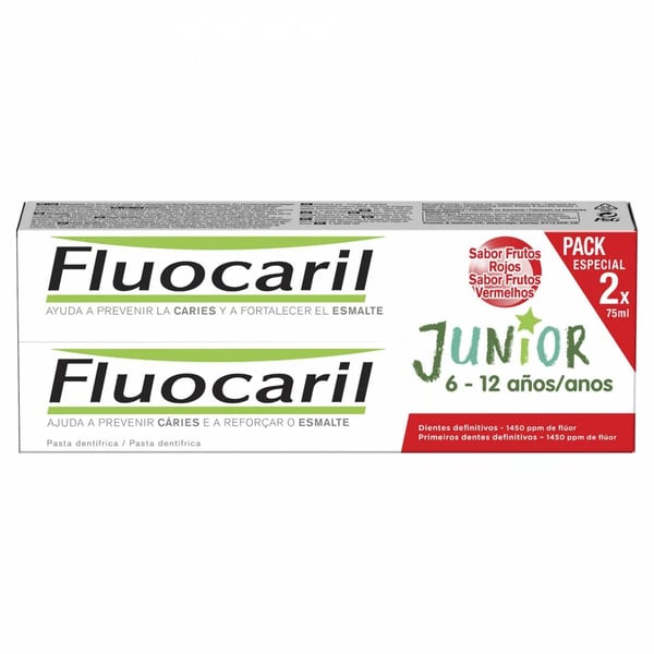 Fluocaril Kids Gel Fr Verm 75ml 6/12 Duo
