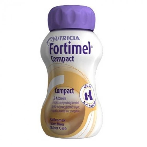 Fortimel Compact Mocca 125 Ml X 4 x  emul oral frasco