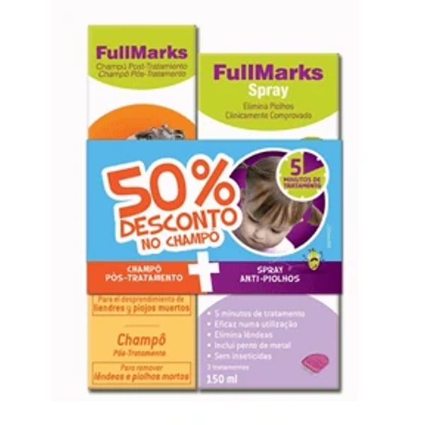 Fullmarks Spray 150+Ch150ml+Desc50%