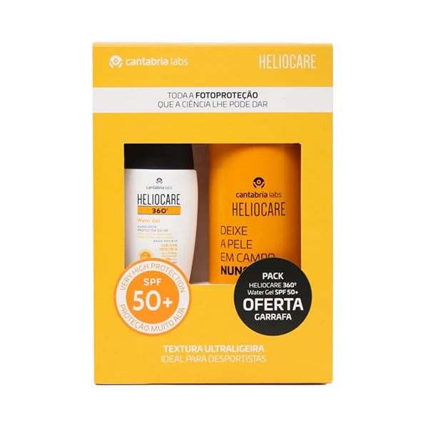 Heliocare 360 Water Gel textura ultra ligeira SPF50+ 50mL Oferta de Garrafa