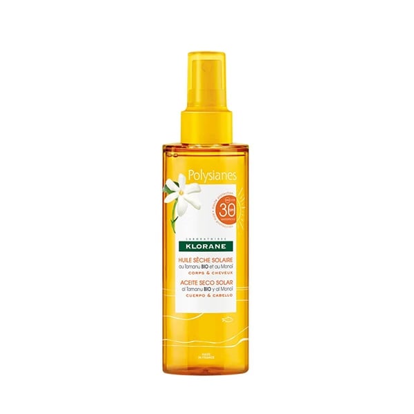 Klorane Solar Polysianes Oleo Seco Spf30 200mL
