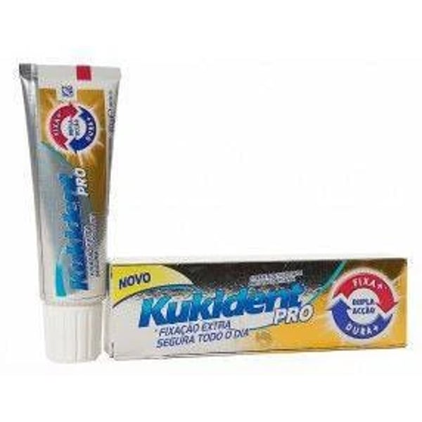 Kukident Pro Plus Creme Dupla Accao Protese 60g