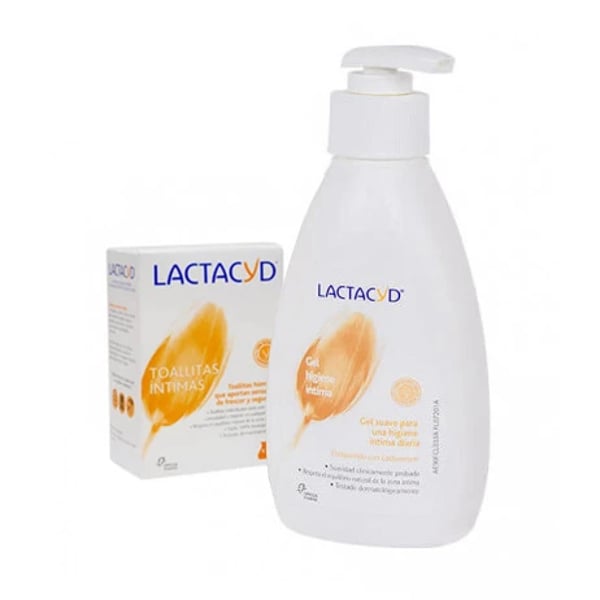 Lactacyd Intimo Gel 400mL + Toalhitas 10 Unidades
