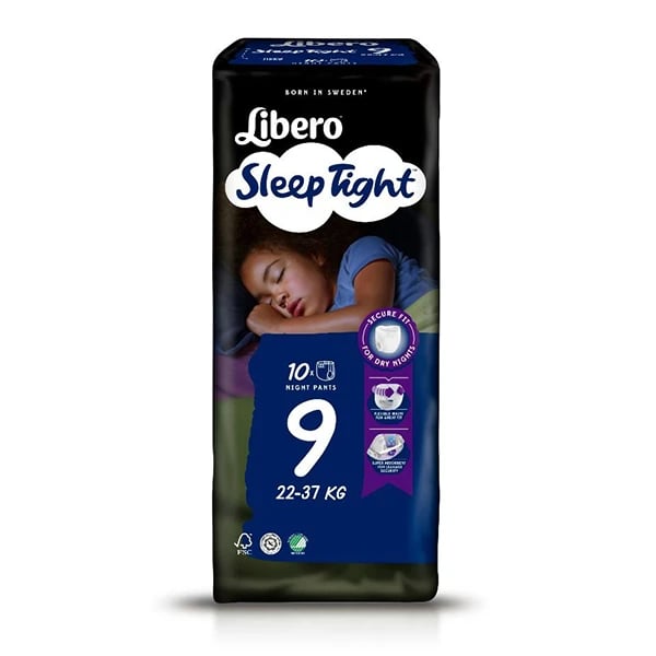 Libero Sleeptigh Cueca Abs 22-37Kg T9 x10