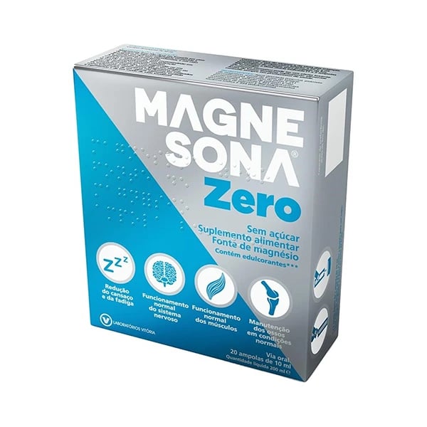 Magnesona Zero 20 ampolas beb