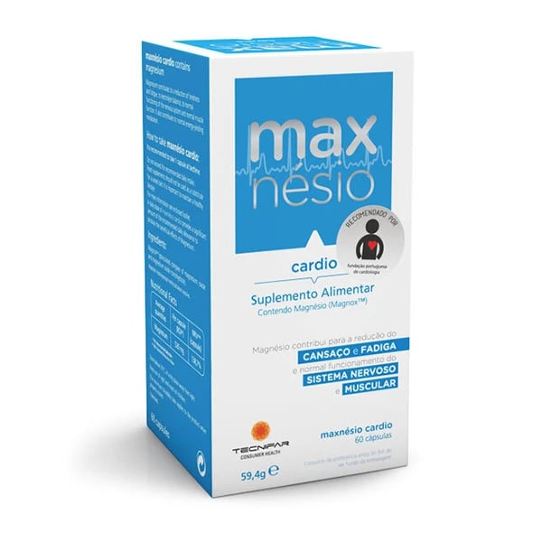 Maxnesio Cardio 60 cápsulas