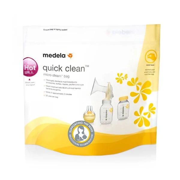 Medela Quick Clear Saco Esteril Microondas 5 unidades