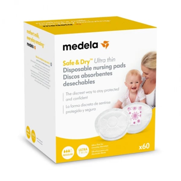 Medela Safe Dry Protect Seio Descartável 60 unidades