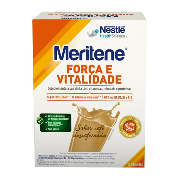 Meritene Descafeinado Pó 15 saquetas