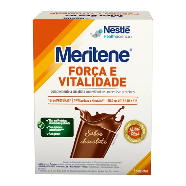 Meritene Chocolate Pó 15 saquetas