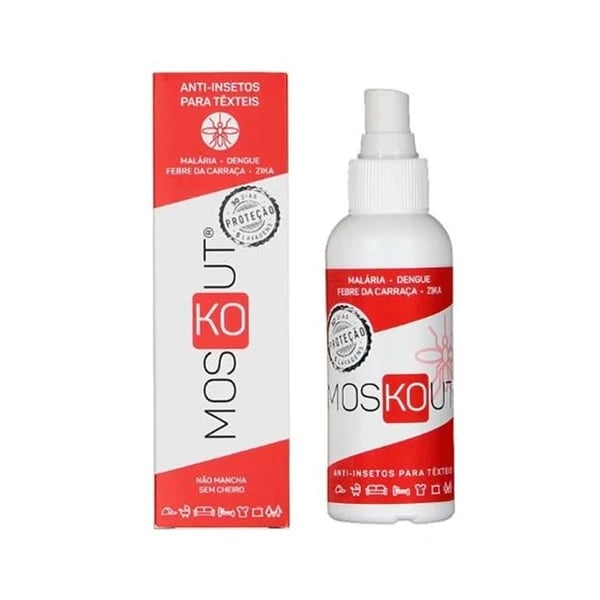 Moskout Spray Anti-Insetos P/ Texteis 100ml