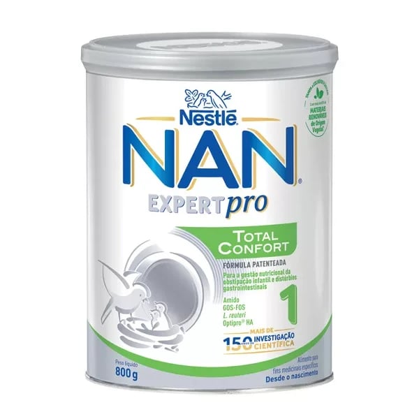 Nan Total Confort 1 Leite lactente 800g