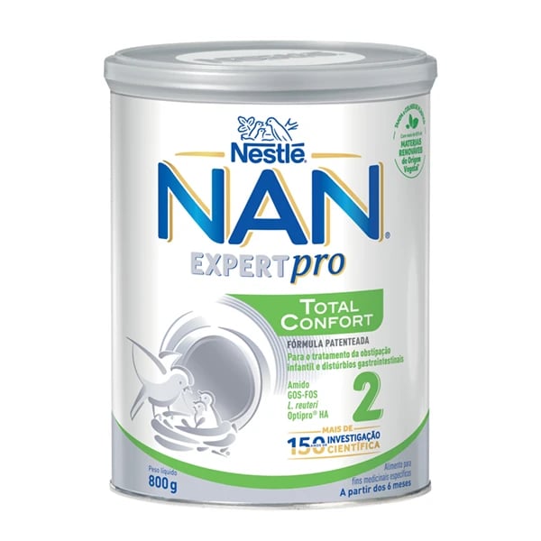 Nan Total Confort 2 Leite Transicao 800g