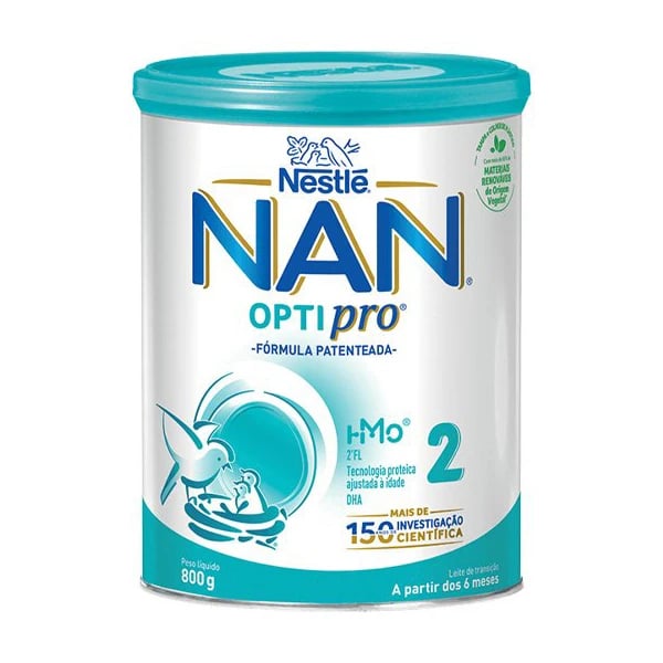 Nan Optipro 2  Leite Transicao 800g