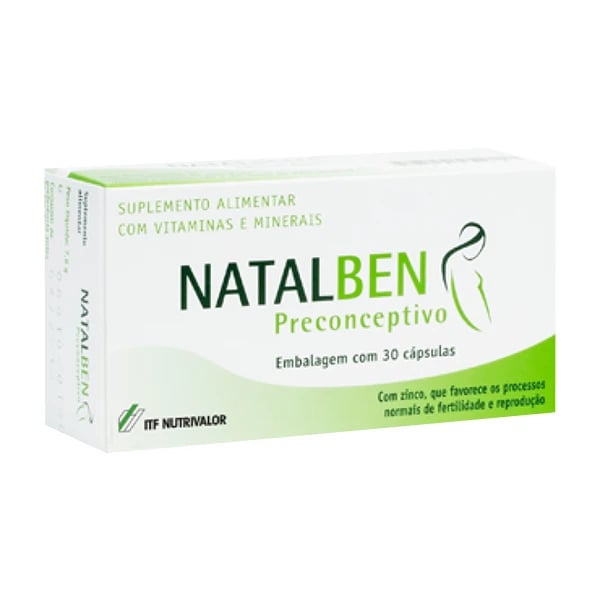Natalben Preconceptivo 30 cápsulas
